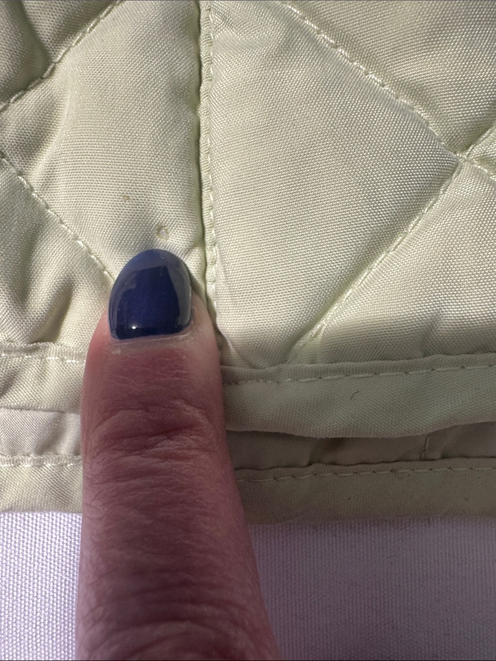 Eddie Bauer Goose Down Quilted Puffer Jacket Sage Green Large Gorpcore Hiking - Picture 12 of 13